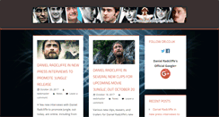Desktop Screenshot of danradcliffe.co.uk